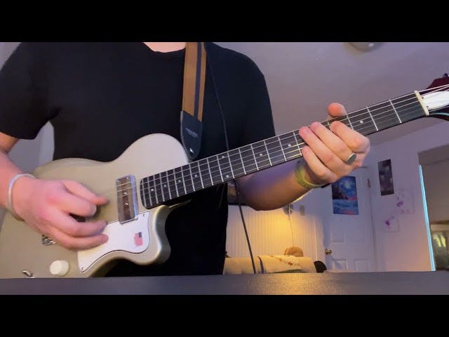 Automatic Stop by The Strokes Guitar Cover